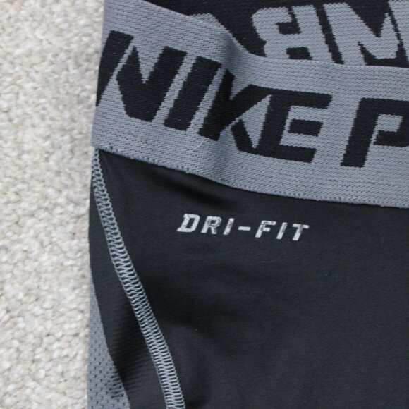 NIKE Pro Combat Shorts Mens XL Black Elite Dri-Fit Compression gym workout - Picture 6 of 8